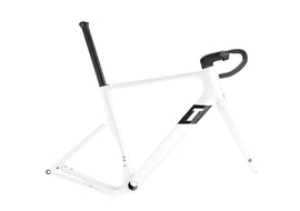 3T EXPLORO RACEMAX ITALIA GRAVEL BIKE - FRAME SET - BIANCO