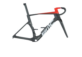 BMC TEAMMACHINE R 01 MOD V2 ROAD BIKE FRAMESET - CARBON BLACK / NEON RED