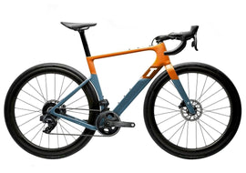 3T BIKE EXPLORO RACE GRAVEL BIKE - ORANGE / GREY - SRAM FORCE AXS 2X12