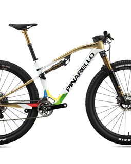 PINARELLO DOGMA XC FULL SUSPENSION MOUNTAIN BIKE - PURE GOLD - SRAM XX SL EAGLE