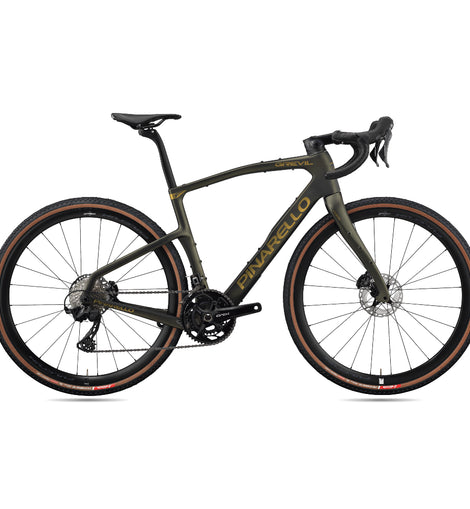 PINARELLO 126PIG42PI030104 Grevil F3 Apex AXS Gravel Bike – Eten Black (55)