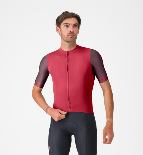 CASTELLI 4526015-645 Prologo Lite 2 Jersey '26 Red / Bordeaux