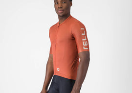 CASTELLI 4526016-655 Entrata Apex Jersey '26 – Paprika / Silver Moon