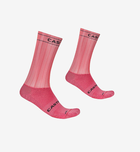 CASTELLI 4526030-025 Fast Feet 4 Sock – Rosa Giro