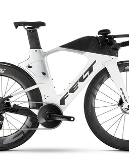 FELT IA FRD 2.0 ULTIMATE TRIATHLON BIKE -  SRAM FORCE ETAP AXS - SILVER GLITTER / WHITE FADE