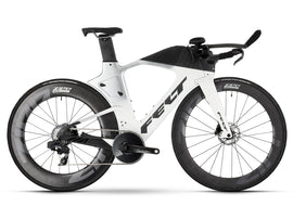 FELT IA FRD 2.0 ULTIMATE TRIATHLON BIKE -  SRAM FORCE ETAP AXS - SILVER GLITTER / WHITE FADE