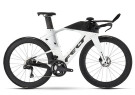 FELT IA FRD 2.0 ULTIMATE TRIATHLON BIKE -  SHIMANO ULTEGRA DI2 - SILVER GLITTER / WHITE FADE