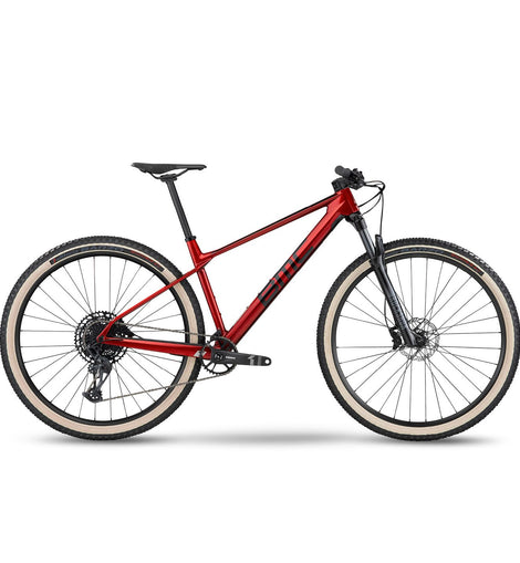 BMC TWOSTROKE 01 FOUR MOUNTAIN BIKE - METALLIC CHERRY RED / BLACK - SRAM GX EAGLE