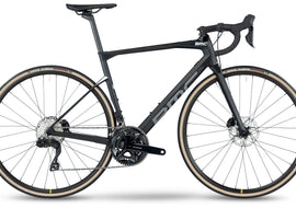 BMC ROADMACHINE FIVE ROAD BIKE - CARBON / METALLIC GREY - SHIMANO 105 DI2