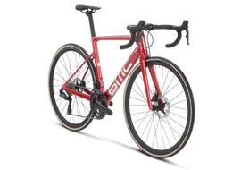 BMC TEAMMACHINE SLR ONE ROAD BIKE - PRISMA RED / BRUSHED ALLOY - SHIMANO ULTEGRA DI2