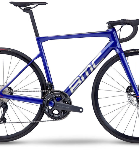 BMC TEAMMACHINE SLR THREE ROAD BIKE - SPARKLING BLUE / BRUSHED ALLOY - SHIMANO ULTEGRA DI2