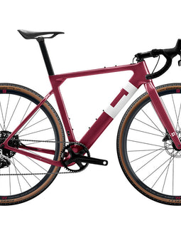 3T BIKE EXPLORO PRIMO GRAVEL BIKE - CHERRY - SRAM  RIVAL 1X11 700C